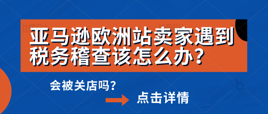 亚马逊欧洲站卖家被税务稽查该怎么办？哪些税号容易引起税务调查？