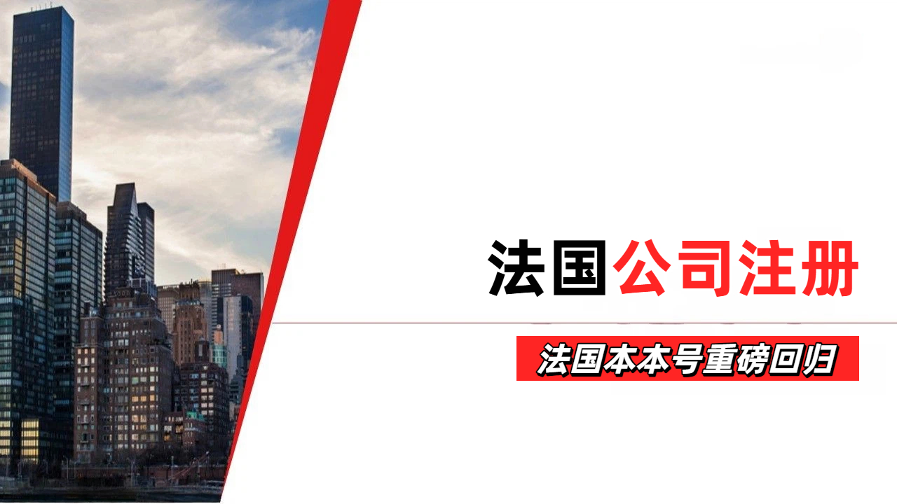 法国公司注册！法国本本号重磅回归！交付快！赠送德国VAT！